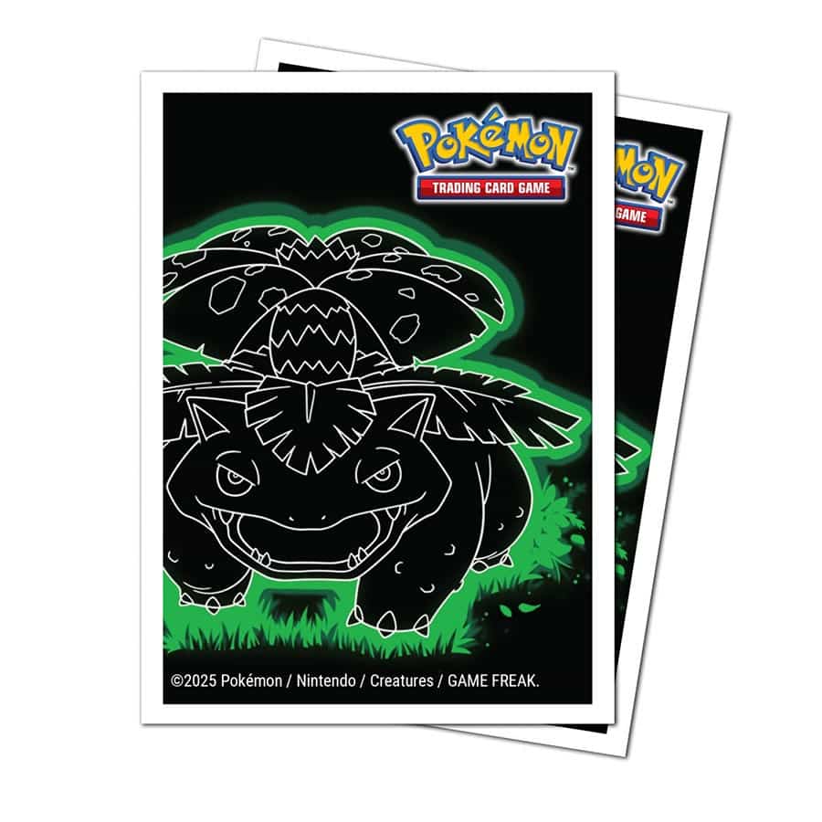 Ultra PRO: Standard 105ct Sleeves (APEX) - Pokemon Neon Kanto (Venusaur)