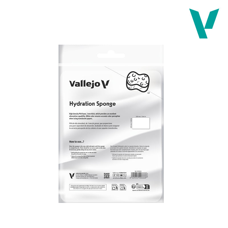 Vallejo - Hydration Sponge