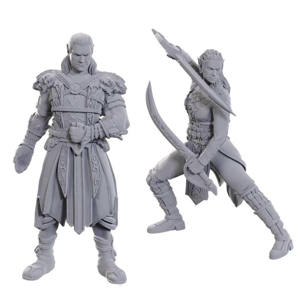 Nolzur's Marvelous Miniatures: Baldur's Gate - Jaheira & Halsin