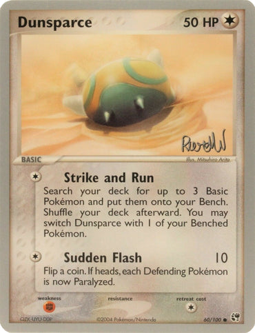 Dunsparce (60/100) (Rocky Beach - Reed Weichler) [World Championships 2004]