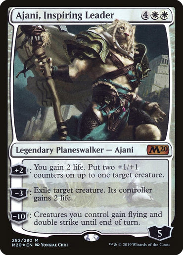 Ajani, Inspiring Leader [Core Set 2020]