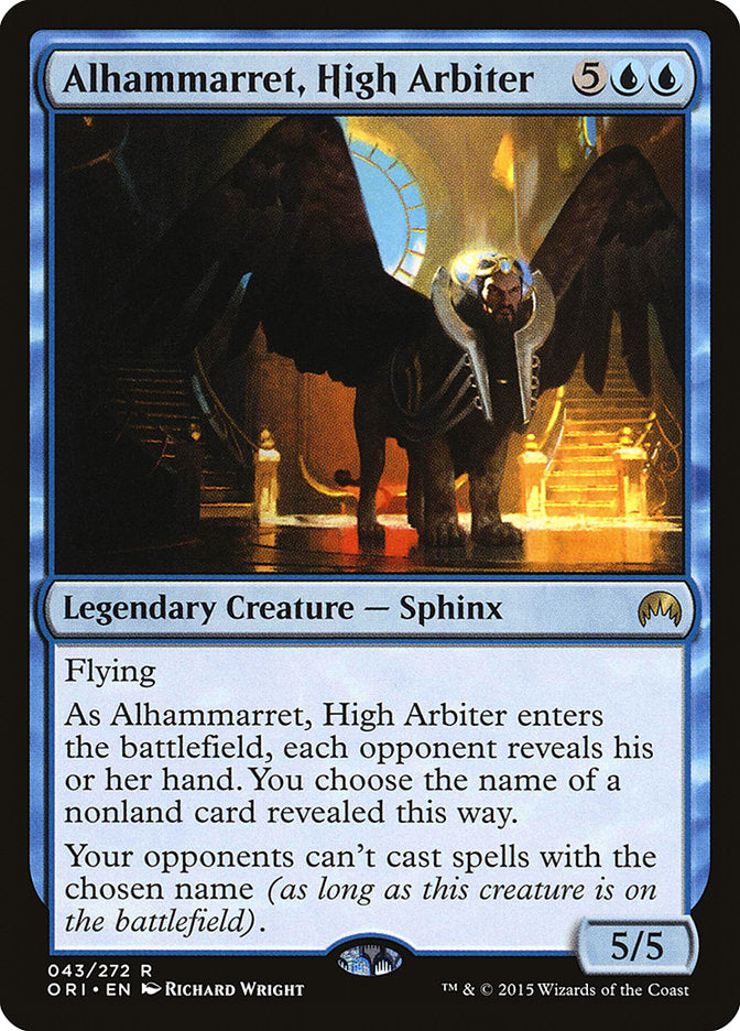 Alhammarret, High Arbiter [Magic Origins]