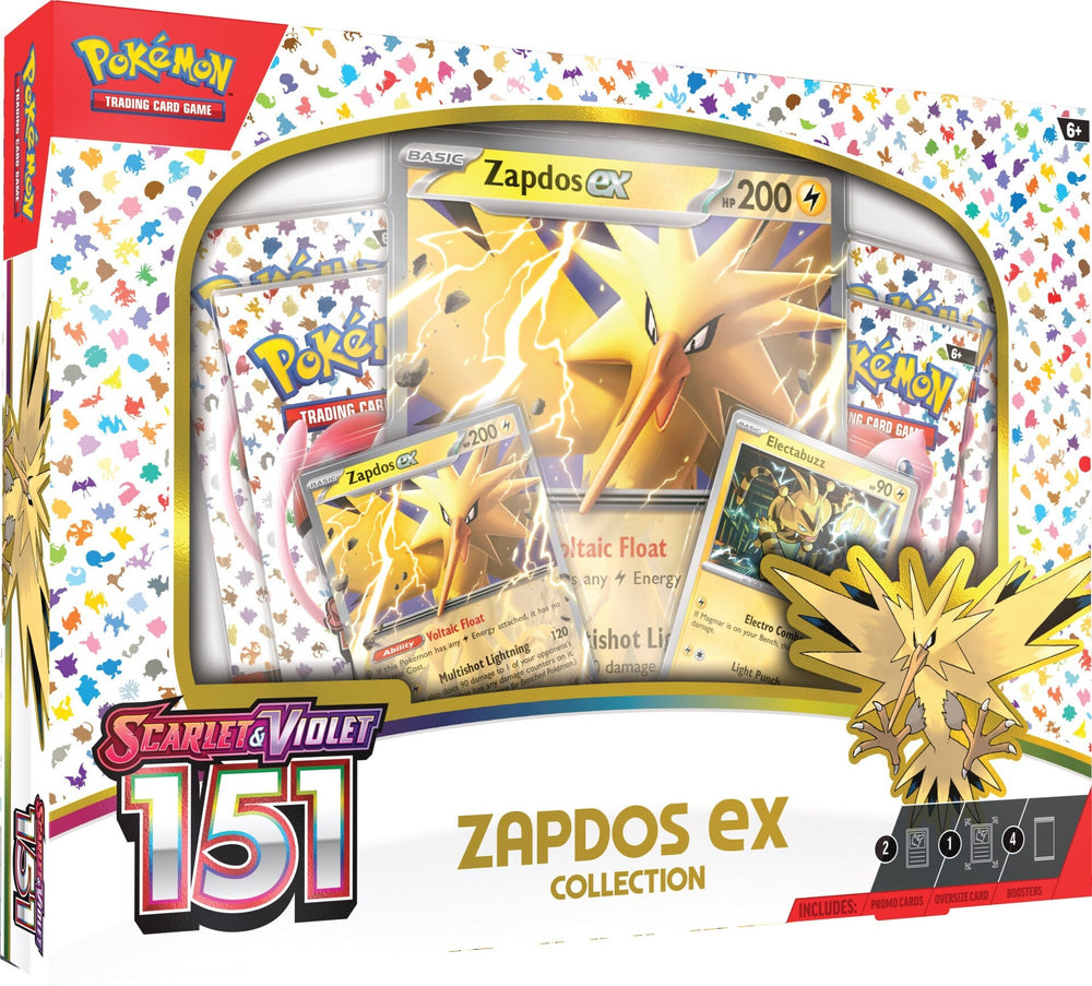 Scarlet & Violet: 151 - Zapdos ex Box