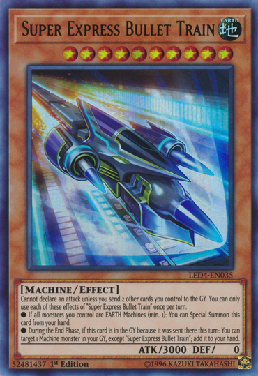 Super Express Bullet Train [LED4-EN035] Ultra Rare