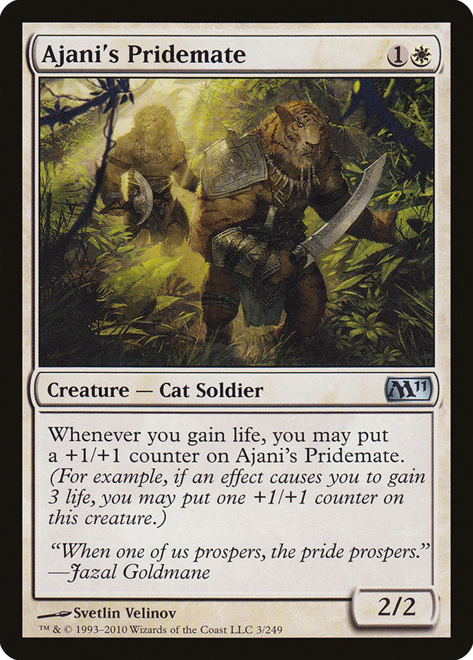 Ajani's Pridemate [Magic 2011]